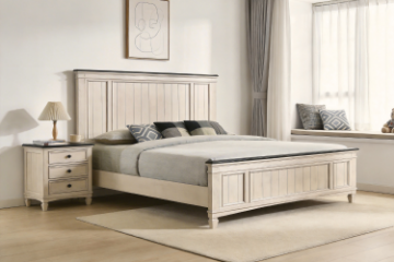 Picture of HOMESTEAD Platform Bed Frame in Queen/Eastern King Size