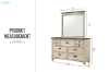 Picture of HOMESTEAD 7-Drawer Dresser with Mirror