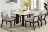 Picture of EDWYN 7PC 71" Marble Top Dining Set