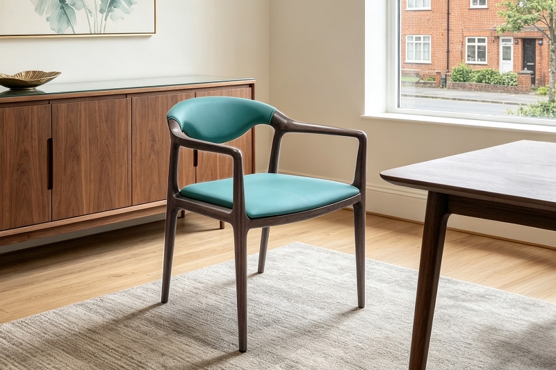 Picture of CAIRO Solid Ash Wood Armchair