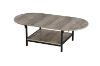 Picture of MORPH Expandable Coffee Table with Storage Shelf (Grey)