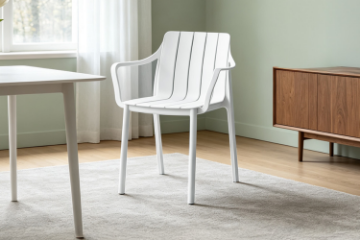 Picture of TUFEX Dining Chair - UV, Water & Moisture Resistance (White)