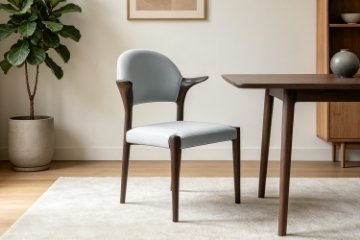 Picture of WILLS Solid Ash Wood Dining Chair