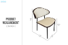 Picture of SELORA Dining Chair (White)