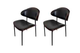 Picture of SELORA Dining Chair (Black) - 2 Chairs in 1 Carton