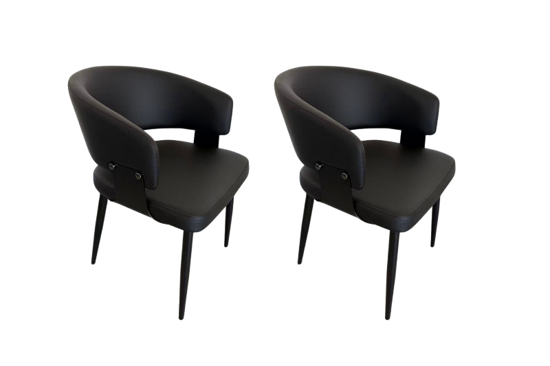Picture of KALEM  Dining Chair (Black) - 2 Chairs in 1 Carton