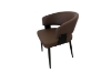 Picture of KALEM  Dining Chair (Dark Brown) - 2 Chairs in 1 Carton