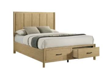 Picture of BECKETT Bed Frame with Storage Drawers - Queen Size