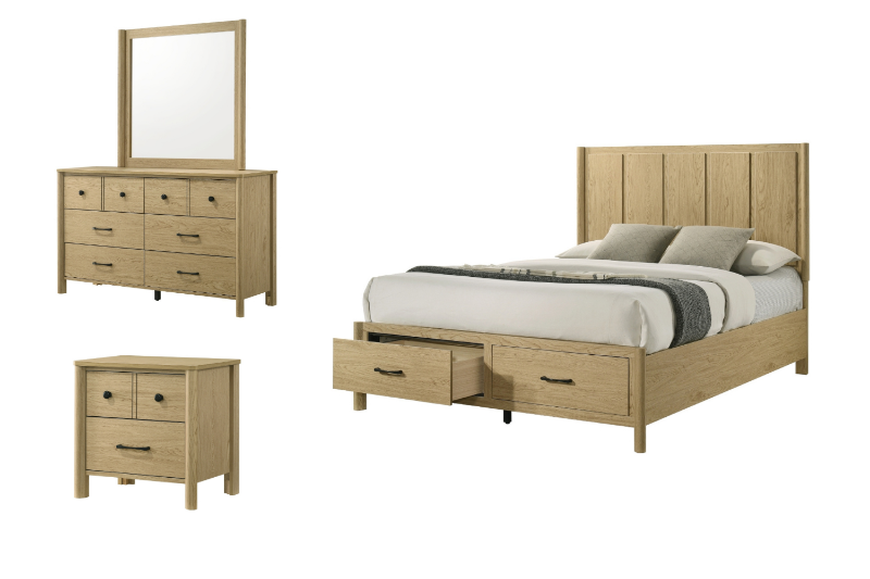 Picture of BECKETT Bedroom Combo Set - 4PC Eastern King Size