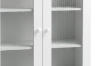 Picture of AVALON 2-Door Ribbed Glass Display Cabinet (23.5"x41")
