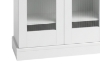 Picture of AVALON 2-Door Ribbed Glass Storage Cabinet with Motion Sensor Lights (23.5"x41")
