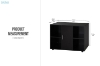 Picture of VANTRAX 1-Door Mobile Storage Cabinet/Printer Stand with Wheels