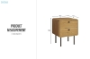 Picture of NORVYN 2-Drawer Nightstand