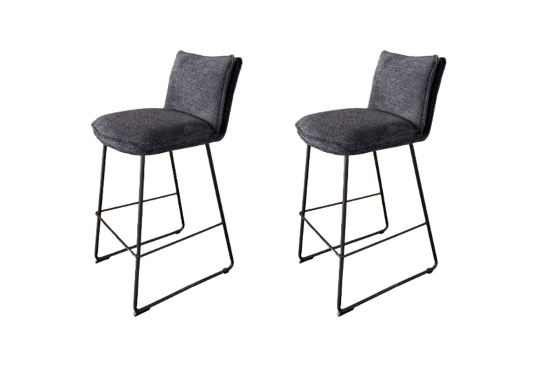 Picture of LULL Bar Stool with Footrest - 2 Chairs in 1 Carton