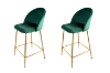Picture of LUMI Bar Stool with Footrest - 2 Chairs in 1 Carton