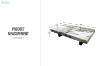 Picture of [FLOOR MODEL CLEARANCE] LUCIANO 140 Microcrystalline Stone Top Coffee Table (Light)