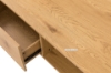 Picture of [FLOOR MODEL CLEARANCE] SACHA 47" 2-Drawer Rectangle Coffee Table (Oak)