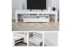 Picture of [FLOOR MODEL CLEARANCE]EMMA LED 63" TV Stand (White)