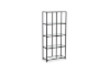 Picture of [FLOOR MODEL CLEARANCE]STARK Steel Frame 31.4"x70.8" Glass Display Shelf (Black)