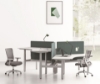 Picture of [FLOOR MODEL CLEARANCE] UP1 TRIANGLE POD Height Adjustable Desk System 