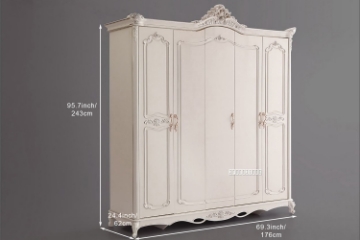 Picture of [FLOOR MODEL CLEARANCE] CHATEAU Big 4DRW Wardrobe 