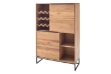 Picture of [FLOOR MODEL CLEARANCE] NEVADA Solid European Wild Oak Wood Highboard 