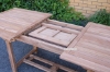 Picture of [FLOOR MODEL CLEARANCE] BALI SOLID TEAK  160/210 7PC EXTENSION DINING SET MODEL 010 