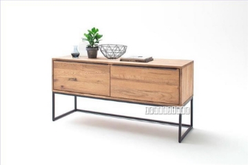 Picture of [FLOOR MODEL CLEARANCE]NEVADA Console Table *Solid European Wild Oak