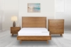 Picture of [FLOOR MODEL CLEARANCE]RETRO Oak 4-Drawer Chest (Maple Color) 