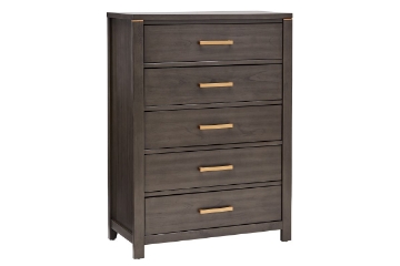 Picture of [FLOOR MODEL CLEARANCE] GLINDA 5-Drawer Chest (Grey) 