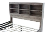 Picture of [FLOOR MODEL CLEARANCE] AGILENT  Queen Size Storage BedBed Frame with Built in Shelves 