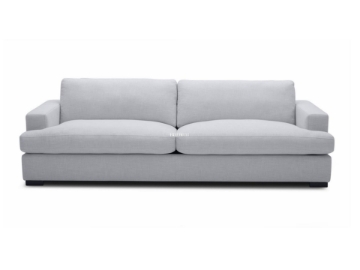 Picture of [FLOOR MODEL CLEARANCE] GOODWIN Feather-Filled 1.5 Seater | Dust, Water & Oil Resistant (Light Grey) 