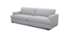 Picture of [FLOOR MODEL CLEARANCE] GOODWIN Feather-Filled 1.5 Seater | Dust, Water & Oil Resistant (Light Grey) 