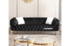 Picture of [FLOOR MODEL CLEARANCE] NORFOLK Button-Tufted Velvet 1 Seater Sofa (Armchair)  