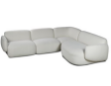 Picture of [FLOOR MODEL CLEARANCE]SUMMIT Fabric Modular Sofa Range - 4PC Sectional Chaise Set 
