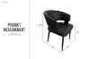 Picture of KALEM  Dining Chair (Black) - Each