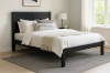 Picture of METRO Solid Pine Wood Eastern Bed Frame in Double Size (Black) 