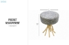 Picture of LIBERTE D14.5" Twig Wood Side Table with Raffia