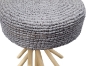 Picture of LIBERTE D14.5" Twig Wood Side Table with Raffia