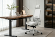 Picture of VEYRA Premium High Back Office Chair with Honeycomb Seat Cushion & Adjustable Headrest, Backrest & Lumbar Support, 3D Armrests and Seat Slider  