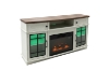 Picture of BRAMBLE 59" TV Stand with Electric Fireplace & LED Lighting