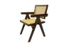 Picture of CHANDIGARH Solid Wood Replica Armchair (Walnut) - 2 Chairs in 1 Carton