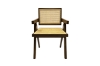 Picture of CHANDIGARH Solid Wood Replica Armchair (Walnut) - 2 Chairs in 1 Carton