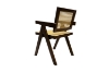 Picture of CHANDIGARH Solid Wood Replica Armchair (Walnut) - 2 Chairs in 1 Carton