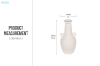 Picture of 659-058 PUTRA H12.5" Terracotta Vase M (12.5"x6")