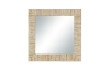 Picture of WALTER Square Acacia Wood Wall Mirror with Coconut Chip Inlay (34.5"x34.5")
