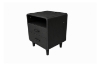 Picture of LINEA 2-Drawer Nightstand with Charging Station (Black)