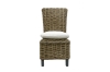 Picture of SAMURAI Acacia Wood Dining Chair with Full Grey Kubu Original Weave