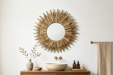 Picture of HULA Twig Sunburst Wall Mirror