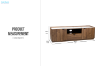 Picture of MERRINA 63" 2-Door 1-Drawer TV Stand with Sintered Stone Top